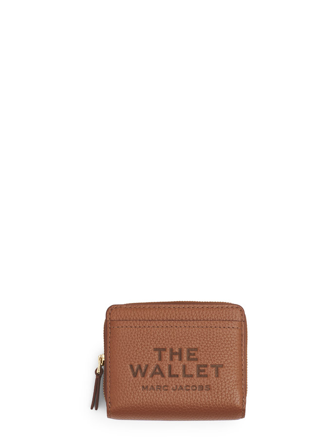 THE MINI COMPACT WALLET hnedá