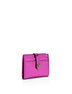 MULTI CARD KENSINGTON FUCHSIA LEATHER/CROC PRINT