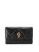 WALLET ON CHAIN PUFF BLACK LEATHER