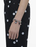 POLKA DOT CHARM BRACELET strieborný