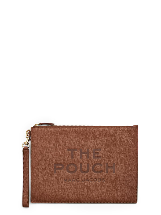 THE LARGE POUCH hnedá