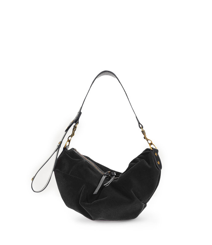 SMALL AGNES SHOULDER BAG čierna