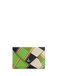 SAFFIANO PRINT ENVELOPE CLUTCH vzorovaná