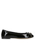 EAGLE BALLERINA BLACK PATENT/LEATHER