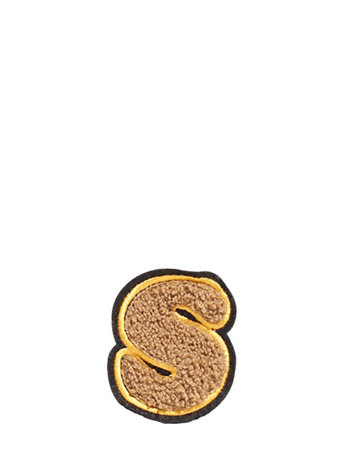 Logo - Letter Patch hnedé