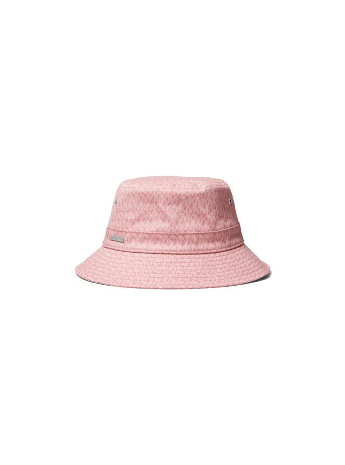 MK BLOCK LOGO BUCKET HAT ružový
