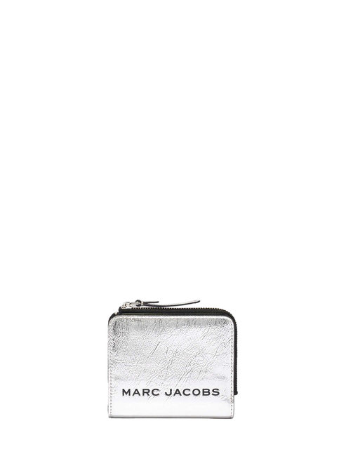 Peňaženka - Mini Compact Zip Wallet strieborná